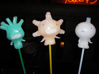 飴細工のもやしもん達