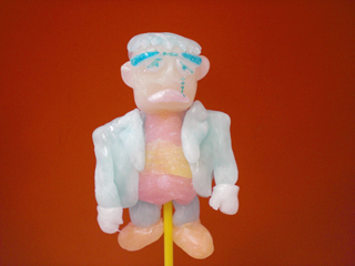 怪物くん飴細工（フランケン）